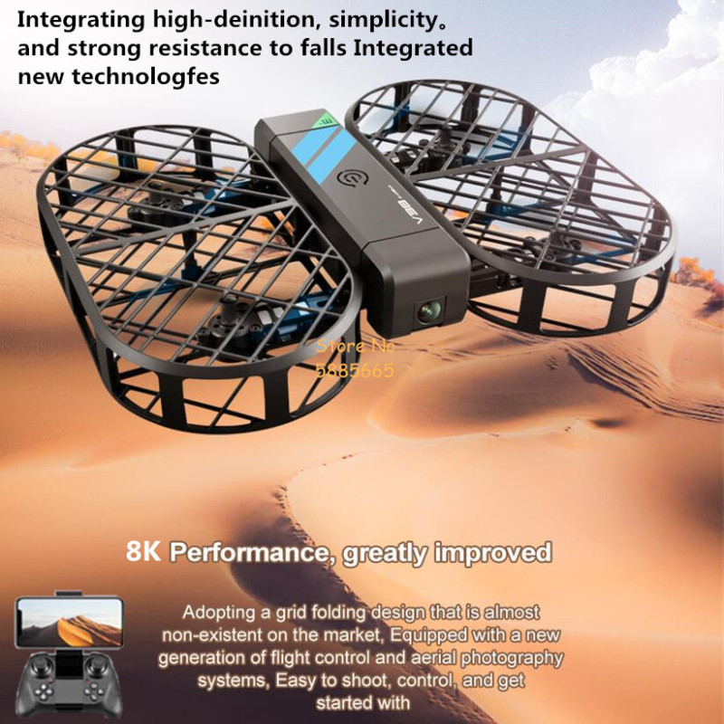 Drone Camera 4K - Kamera HD 8K 360 ° Perlindungan