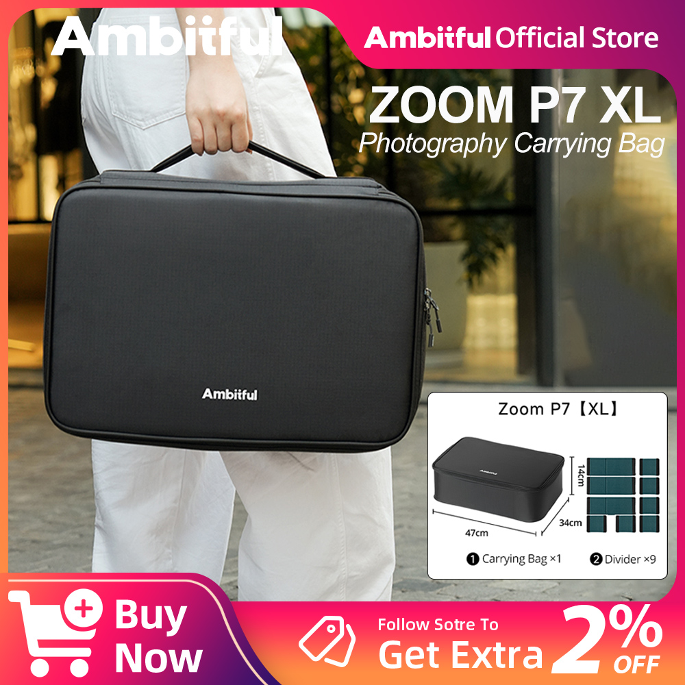 Drone Camera Lens - Tas Penyimpanan Fotografi Ambitful ZOOM P7II