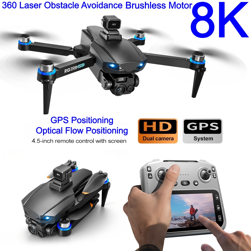 Drone Camera 4K - Drone 8K BARU Dengan Kamera HD,
