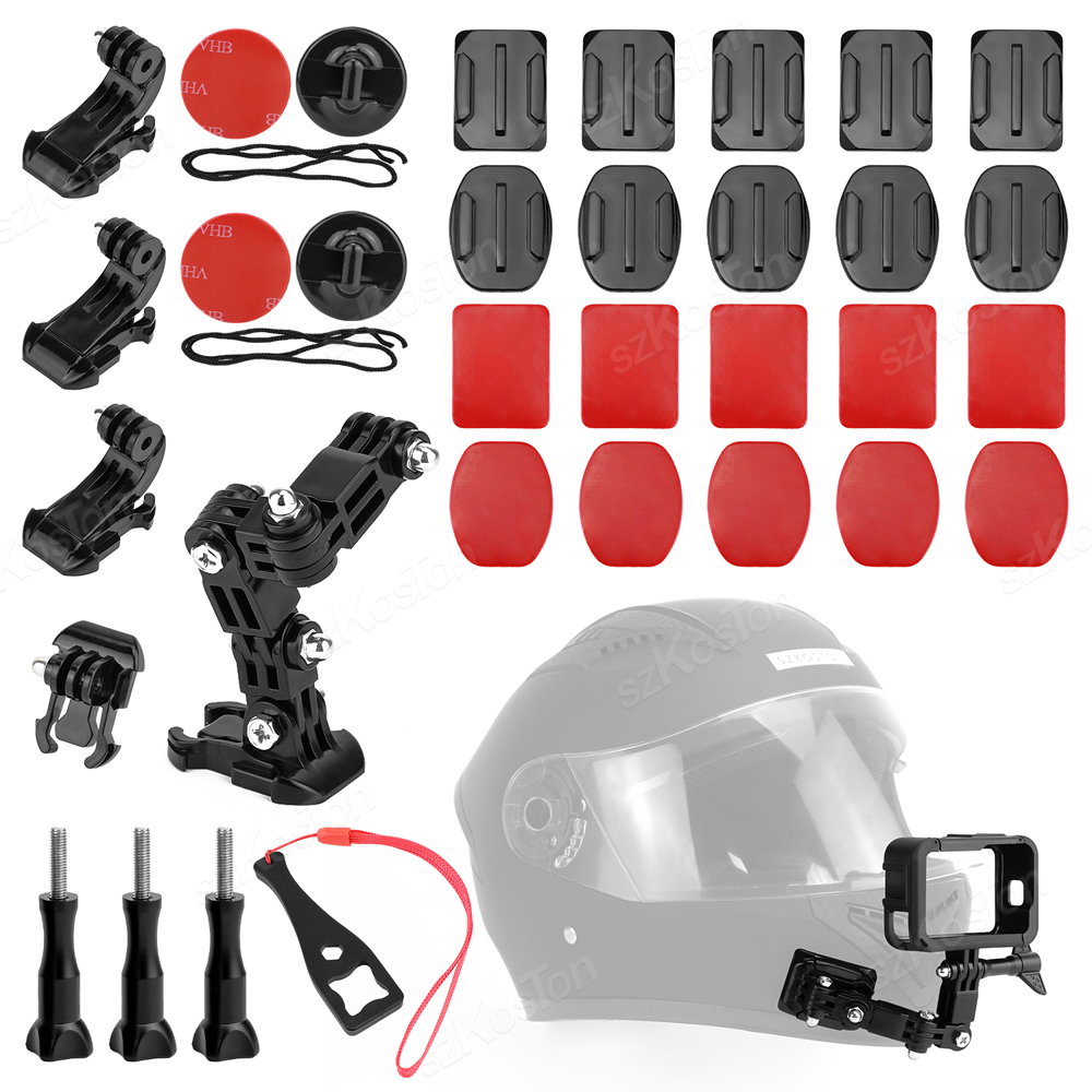 Drone Camera Action - Kit Dudukan Dagu Helm Sepeda Motor