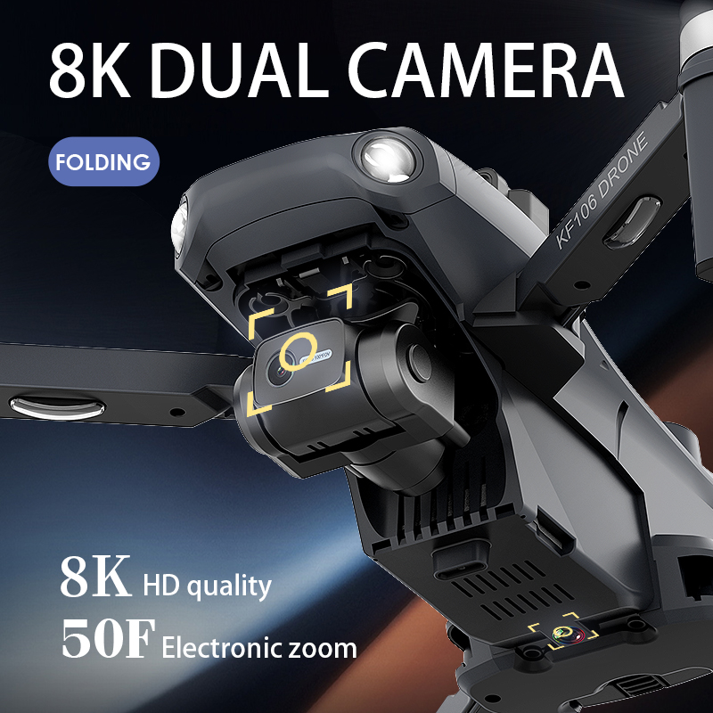 Drone KF106 Max Baru 2022 8K P - Drone Camera Wide Angle ulasan dan harga
