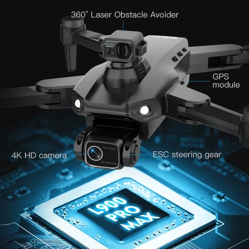 L900 Pro MAX Drone GPS, mainan - Drone Camera Professional ulasan dan harga