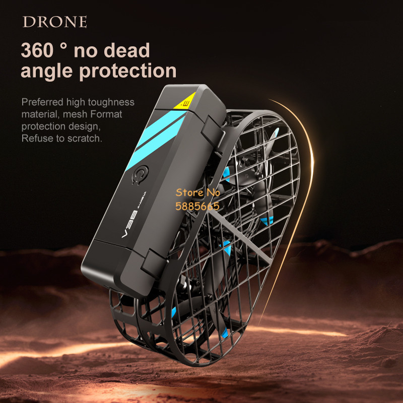Kamera HD 8K 360 °   Perlindun - Drone Camera 4K ulasan dan harga