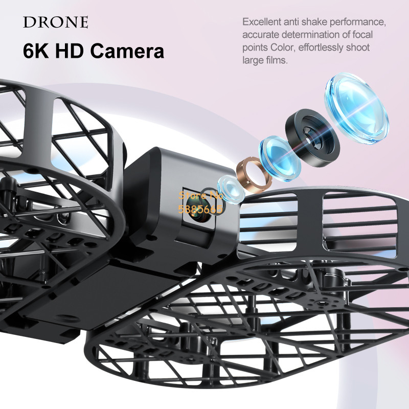 Kamera HD 8K 360 °   Perlindun - Drone Camera 4K ulasan dan harga