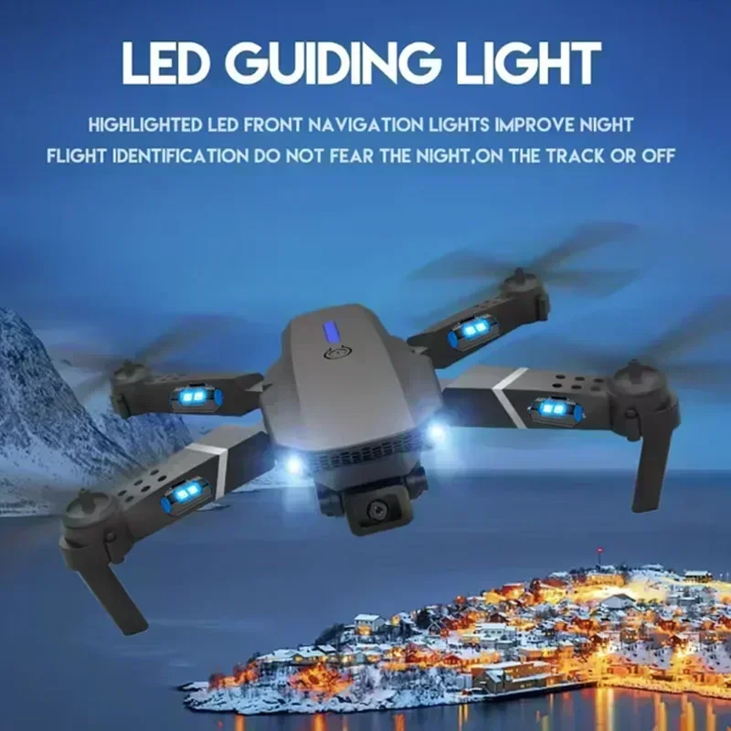 E88 Pro Drone FPV kamera sudut - Drone Camera 4K ulasan dan harga