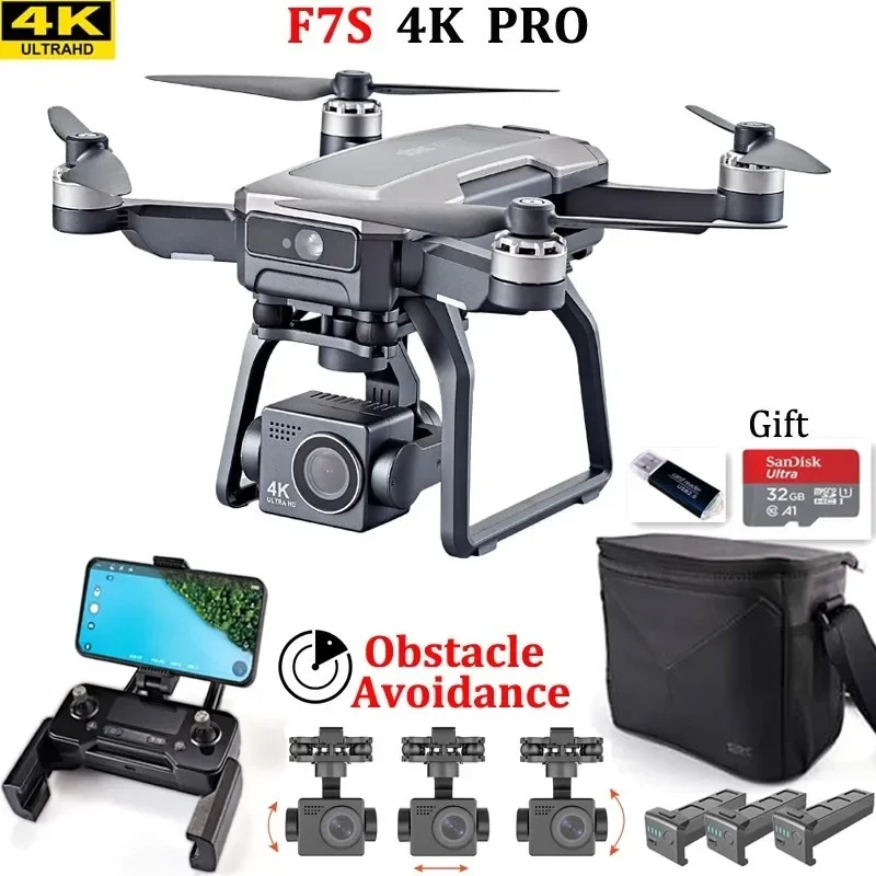 SJRC F7s 4K PRO Drone 4K tabur - Drone Camera Lens ulasan dan harga