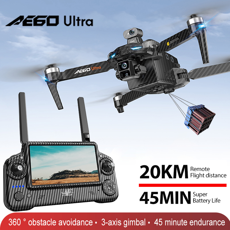 Drone Profesional AE60 GPS Kam - Drone Camera 4K ulasan dan harga