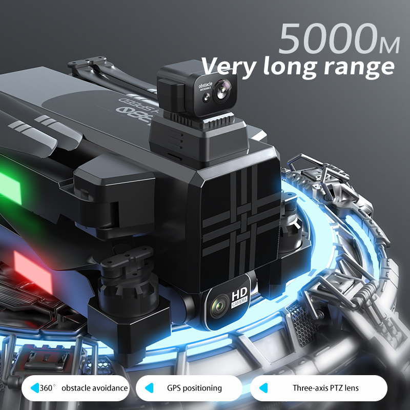 A380 Drone 4K HD tiga sumbu, m - Drone Camera Wide Angle ulasan dan harga