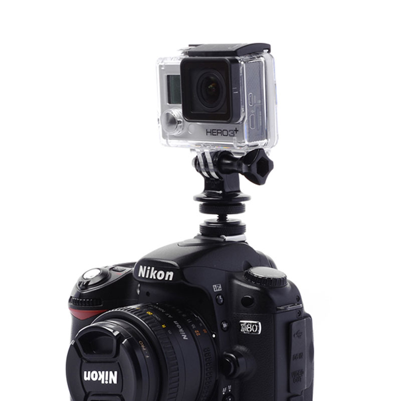 Adaptor Flash Hot Shoe DSLR un - Drone Camera Action ulasan dan harga