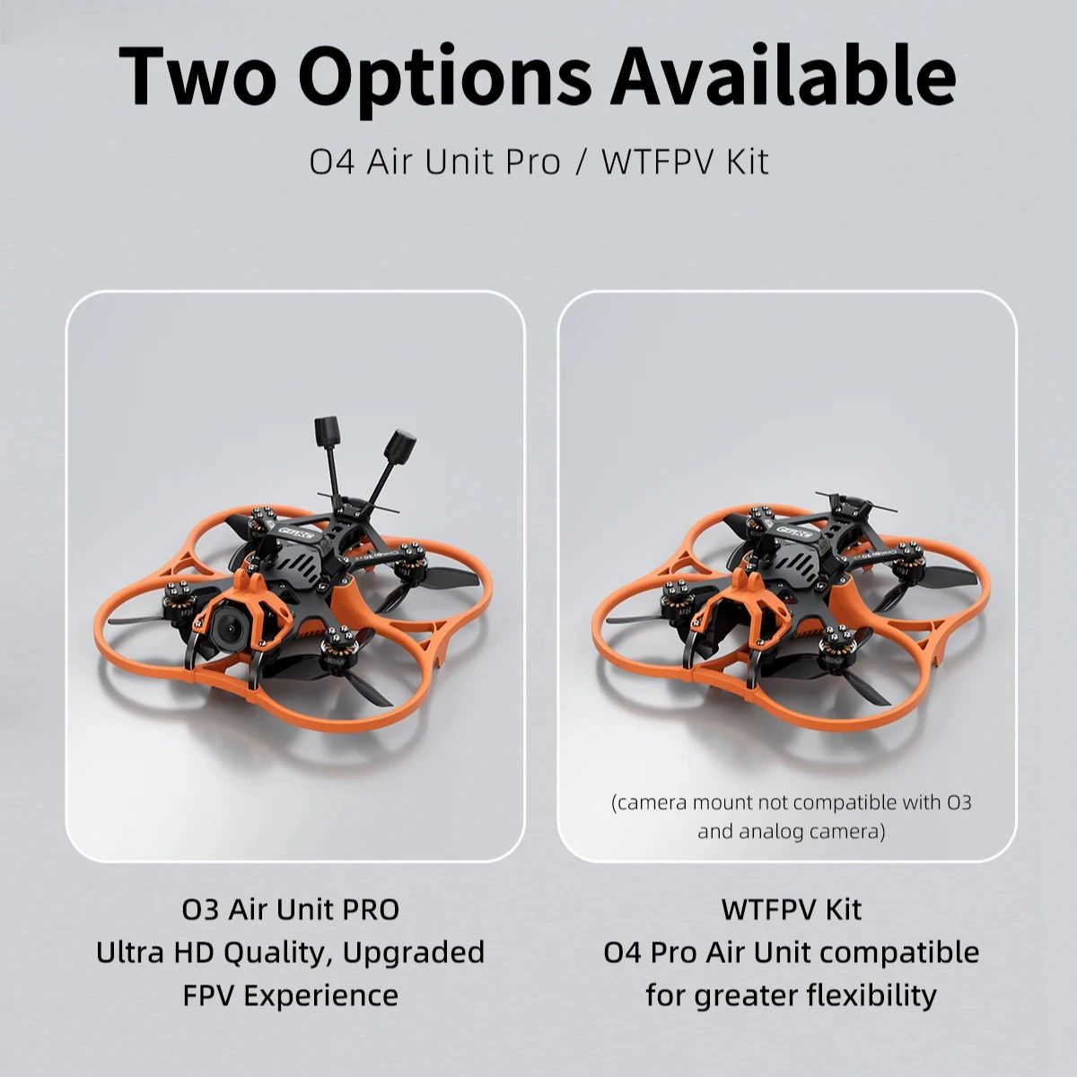 GEPRC Cinelog30 V3 FPV Quadcop - Drone Camera Mount ulasan dan harga