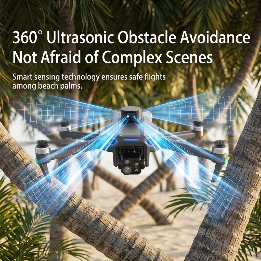 Drone GPS AE30 Ultra Baru Kame - Drone Camera With Gimbal ulasan dan harga